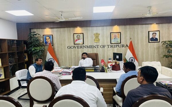 Transport Minister Reviews NH-8 Work in Tripura