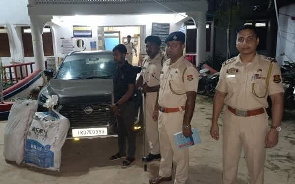 32 kg cannabis seized in Jatrapur, trafficker arrested