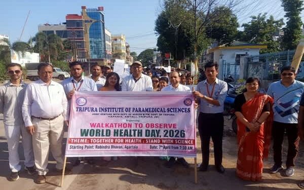TIPS marks World Health Day with events in Agartala
