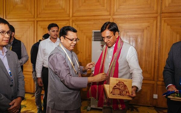 Tripura Sports Minister attends Chintan Shivir in Srinagar