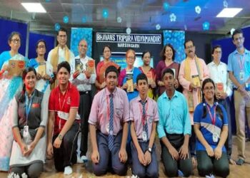 Young authors shine at Bhavan’s on World Book Day