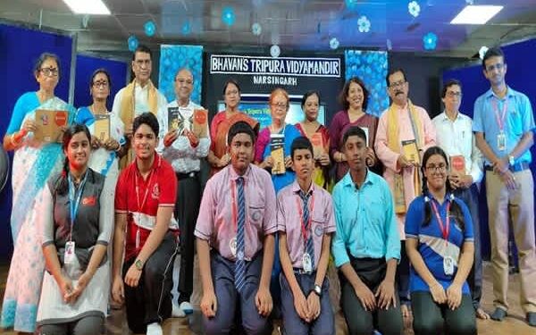 Young authors shine at Bhavan’s on World Book Day