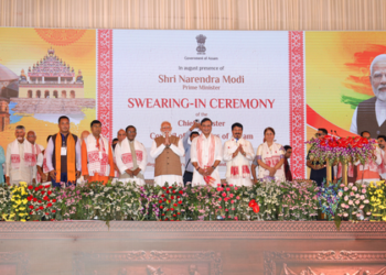 NDA Leaders Congratulate Himanta on Assam Oath