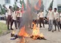 ABVP protests exam result errors at RK Mahavidyalaya