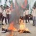 ABVP protests exam result errors at RK Mahavidyalaya