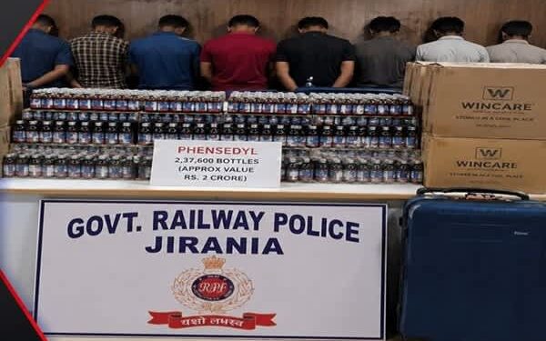Chargesheet Filed Against Seven in Major Jirania Phensedyl Smuggling Case