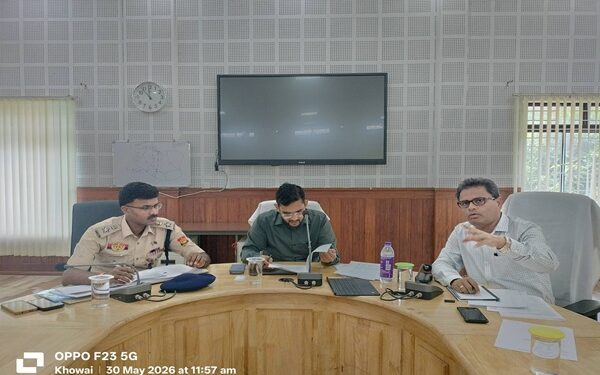 Khowai Holds Border Review Ahead of Amit Shah Visit