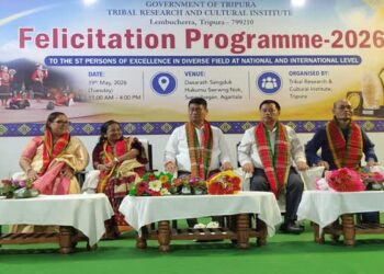 Tripura Govt Reaffirms Commitment to Indigenous Welfare; ST Achievers Honoured at Felicitation Programme 2026