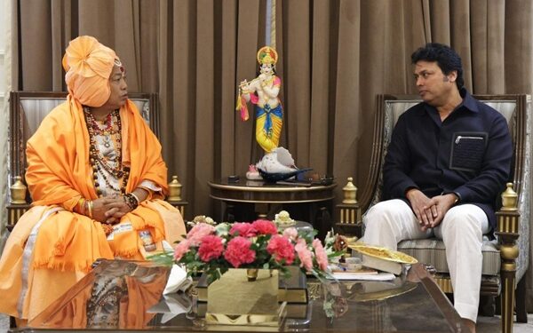 Biplab Deb Thanks PM Modi for Rs 3 Lakh Medical Aid to Chitta Maharaj