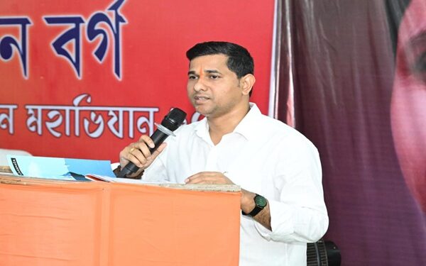 Sudhangshu Das Stresses Antyodaya at BJP Camp