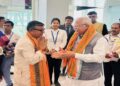 Khattar Reviews Tripura Power Sector, Meets SVANidhi Beneficiaries