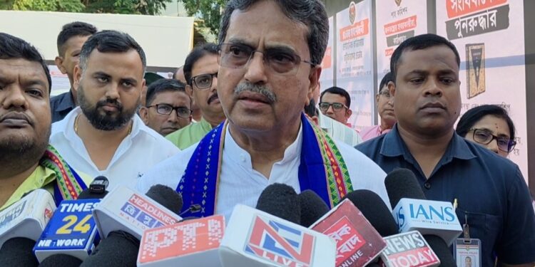 BJP, TIPRA Motha in Talks Over Joint VC Poll Fight: CM