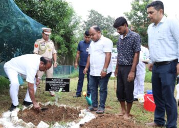 Tripura Governor plants sapling on World Environment Day
