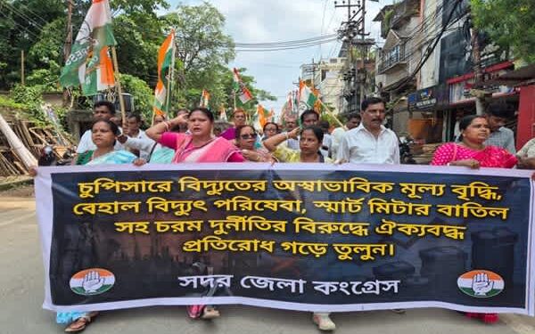 Congress Protests Tariff Hike, Smart Meters and Power Sector Mismanagement