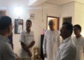 Manik Sarkar visits Agartala blast victim’s family