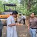 MLA Pinaki inspects key road project in Kalyanpur