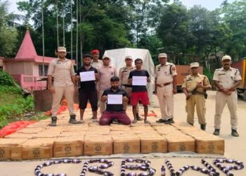 Major Drug Bust at Assam–Tripura Border; Rs 50 Lakh Haul Seized