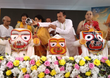 Devotees Across Tripura Celebrate Lord Jagannath’s Snan Yatra with Traditional Rituals and Special Prayers