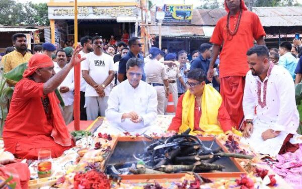 CM Manik Saha inaugurates Dakshineswari Kali Temple