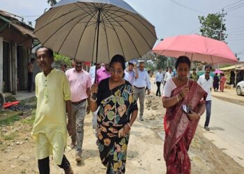 Kalyani Roy Acts on NH Waterlogging Crisis in Teliamura