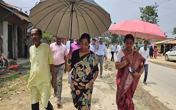 Kalyani Roy Acts on NH Waterlogging Crisis in Teliamura