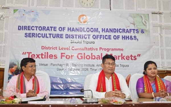 Debbarma Pushes Tripura Textiles for Global Markets