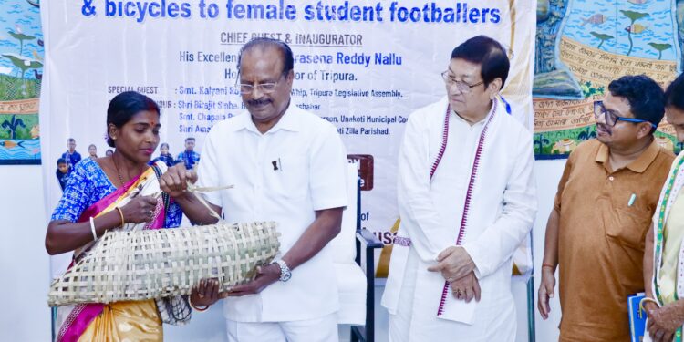 Governor Inaugurates Livelihood and Sports Support Programme in Tripura
