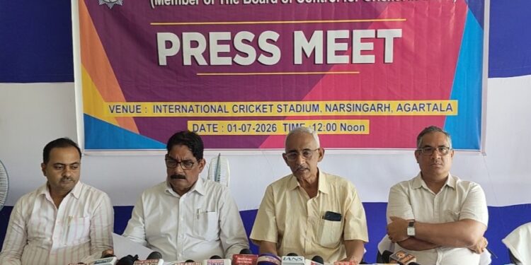 Tripura’s first international cricket stadium nears completion