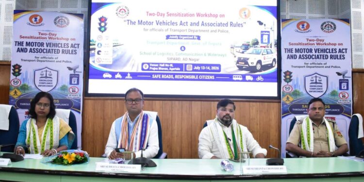 Tripura minister calls for stronger road safety coordination