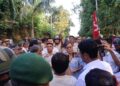Police Stop CPIM Rally in South Tripura Amid Tension Over Badal Chandra Shil Case