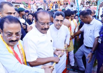 Tripura Governor Inaugurates ISKCON Rath Yatra