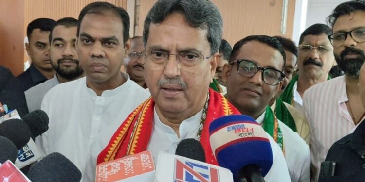 CM Saha: No tainted officer will be spared
