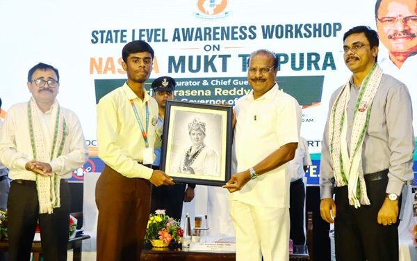 Governor launches Nasha Mukt Tripura awareness workshop