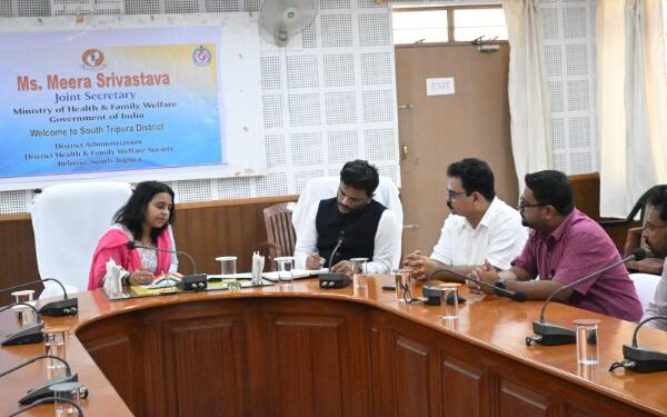 Union Health Ministry Team Reviews Healthcare Services, National Health Programmes in South Tripura