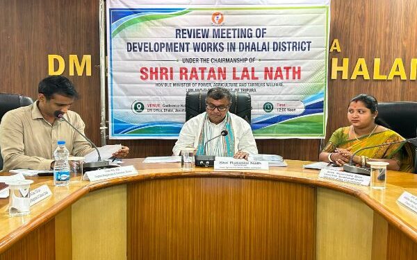 Ratan Lal Nath unveils Dhalai development roadmap