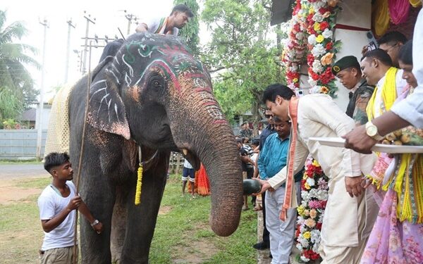 Biplab Deb Joins Jagannath Rath Yatra in Agartala