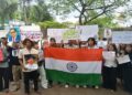 Agartala students continue protest for education reforms.