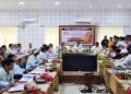 Guardian Minister reviews Unakoti development projects