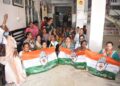 Mahila Congress protests at Tripura Women’s Commission