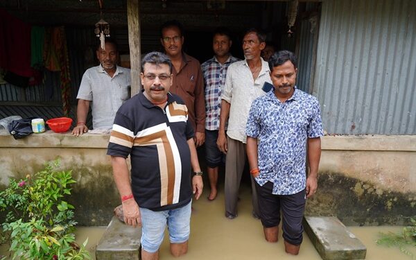Boxanagar MLA Visits Flood-Hit Villages