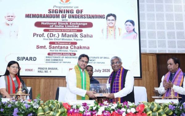 Tripura Signs Landmark MoUs with NSE to Boost Investment, Financial Literacy and Entrepreneurship