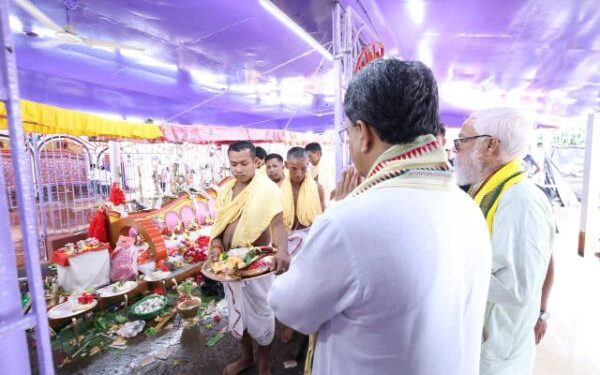 Seven-day Kharchi Puja opens in Tripura.