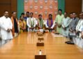 BJP reviews Tripura unit, Tipra Motha talks likely