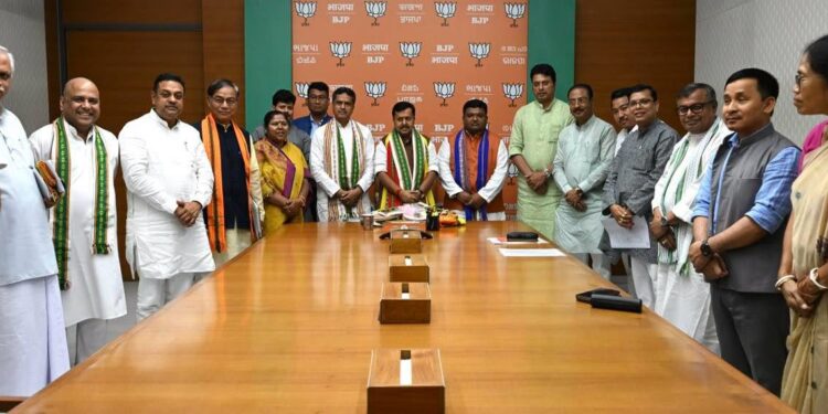 BJP reviews Tripura unit, Tipra Motha talks likely