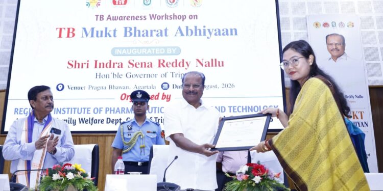 Governor inaugurates TB Awareness Workshop in Agartala