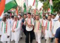 Biplab Kumar Deb Joins Tiranga Rally in Tripura Ahead of Independence Day