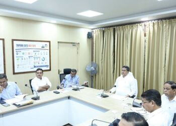 CM Manik Saha Reviews Power, Smart City and Road Projects