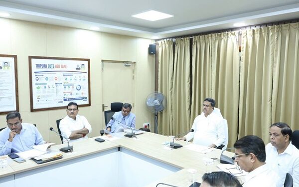 CM Manik Saha Reviews Power, Smart City and Road Projects