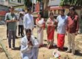 Ramnagar Sanghati Club Holds Khuti Puja