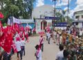 Jitendra Chaudhury targets BJP govt at Jail Bharo stir